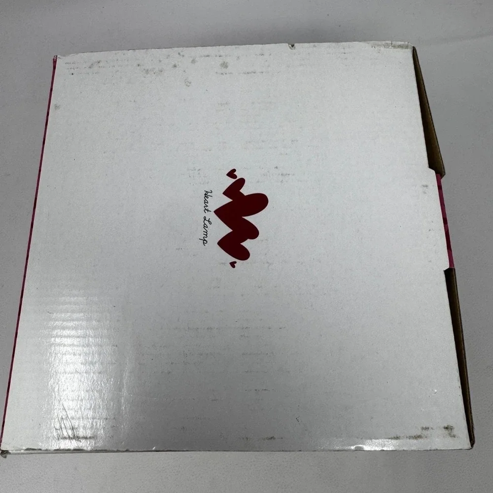 Target 2002 Heart Lamp Red Glitter Y2K Valentine Novelty Light Works Instruction